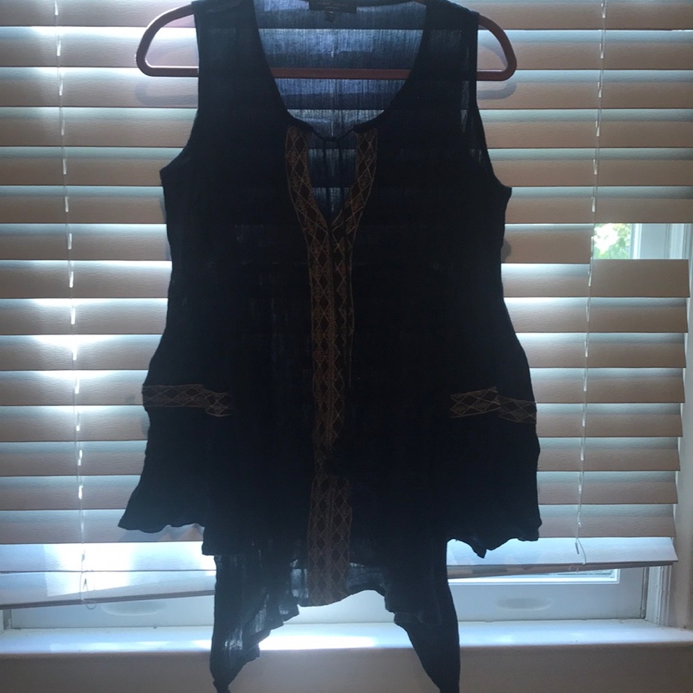 Navy off the shoulder top